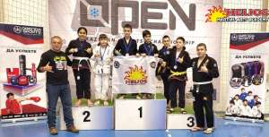 Добро представяне за Академия ХЕЛИОС на зимното издание на SOFIA OPEN BJJ 2023
